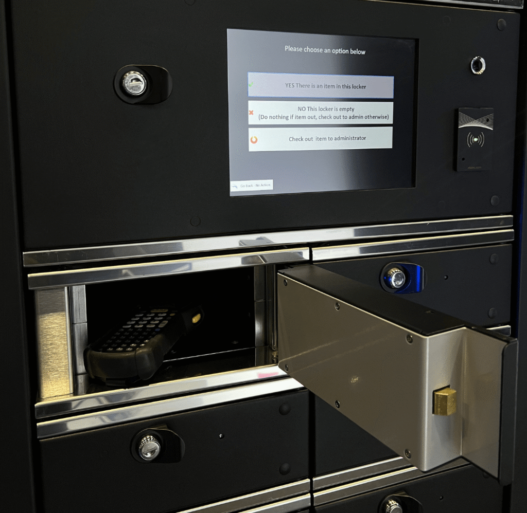 Smart Lockers for Radios